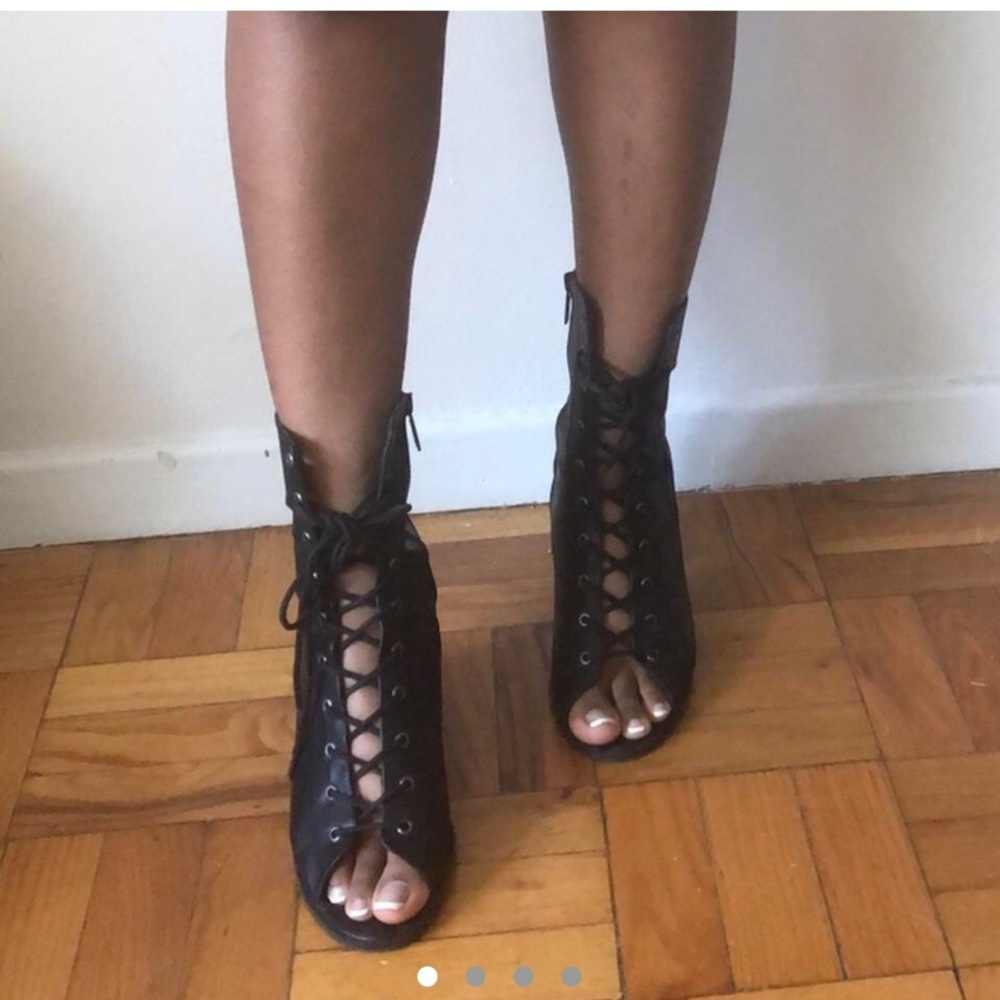 Lace up boots